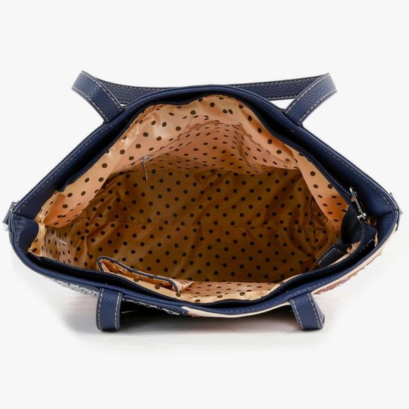 American Flag Rhinestone Purse - Conceal Carry Handbag - Picture 6 of 8